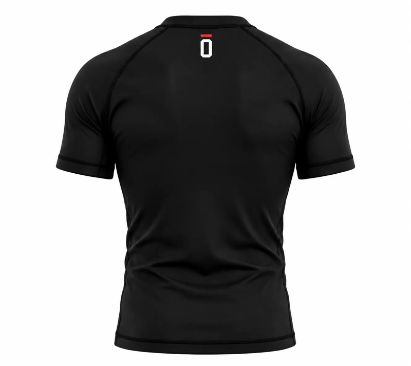 Okami Kuro s/s rashguard -black